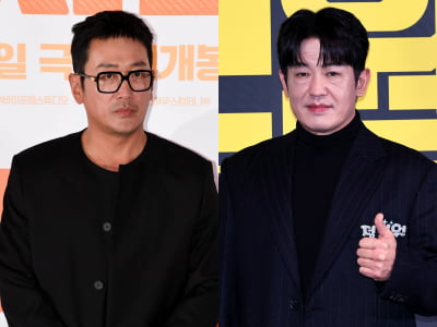 하정우·허성태, 경쟁 상대끼리 시너지…농밀한 '윗집 사람들'·유쾌한 '정보원', 나란히 TOP2[TEN이슈]