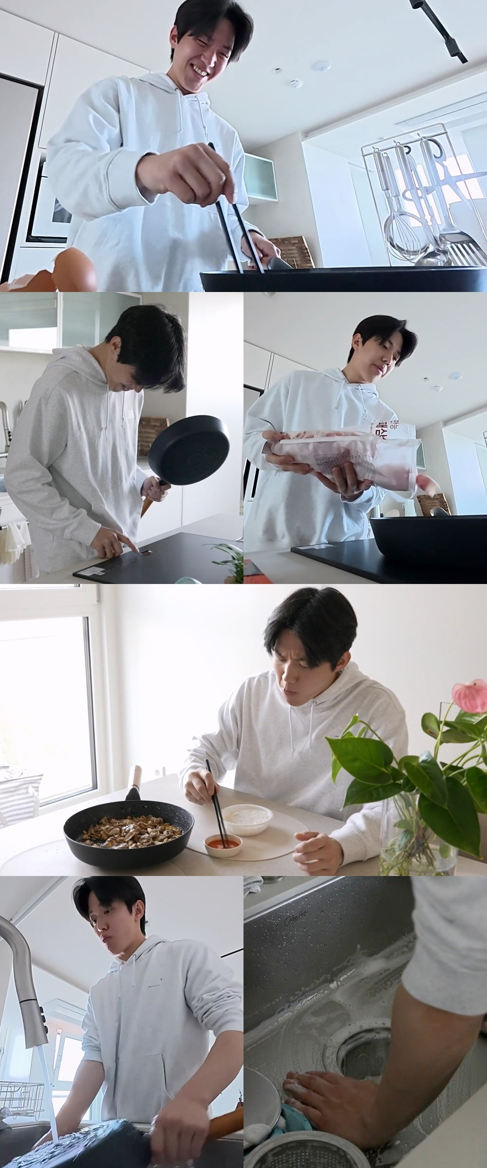 유명 男아이돌, 2달 만에 변했다…JYP서 바쁘다더니, 새 집서 갈 곳 잃은 손가락 ('나혼산') 