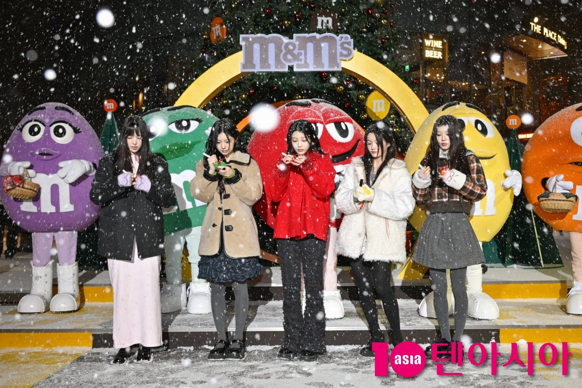 아일릿, 30분 지각...눈이 내려서?[TEN포토]