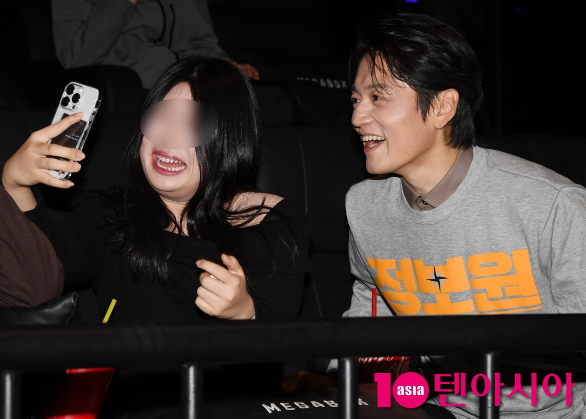 조복래, 극장에서 팬들과의 만남[TEN포토]