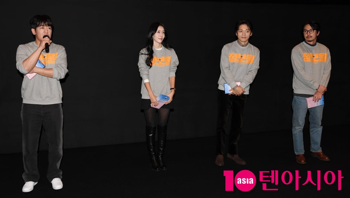 허성태-조복래-서민주-김석 감독, 불금에 정보원과 함께[TEN포토]