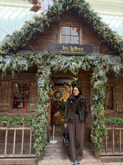 '44세' 왕빛나, 노화 언급하더니 걱정 필요없네…패션 센스 무슨 일이야