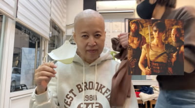'유방암 투병' 박미선, 항암 중 3번 삭발했다…"무서울 정도로 머리카락 빠져" ('나는박미선')[종합]