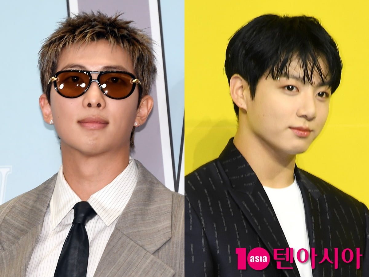 그룹 방탄소년단 RM, 정국/사진=텐아시아 사진DB