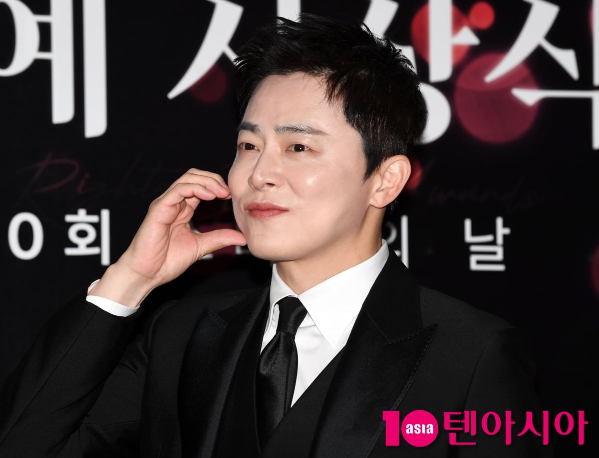 조정석, 좀비 아빠의 수트핏[TEN포토+]