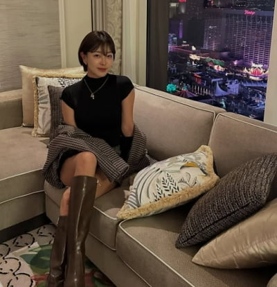 '2년간 혼인신고 NO' 고원희, 파혼 15일 만에 미국 향했다…"처음"에 하트까지 등장