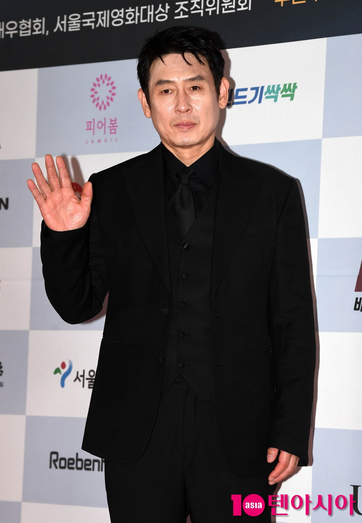 설경구, 반가워요[TEN포토]