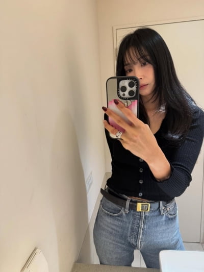 45세 오윤아, 20대 기죽이는 역대급 동안 미모…"세월이 멈췄다"