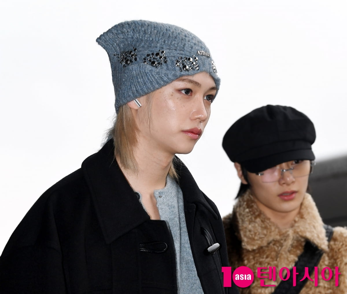 스트레이키즈 필릭스, 오늘도 멋짐...비니로 멋낸 공항패션[TEN포토+]