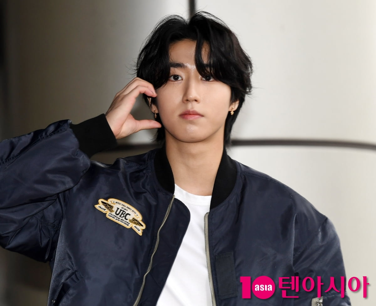 스트레이키즈 한, 단독샷 부담스러운 포토타임[TEN포토+]