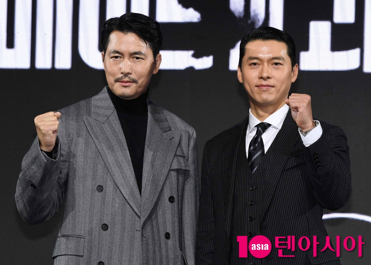 정우성-현빈, 빈틈없는 잘생김...연기 대결 기대하세요[TEN포토+]