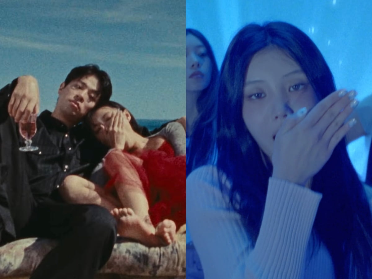 사진=가수 화사 'Good Goodbye' MV, 그룹 아일릿 'NOT CURTE ANYMORE' MV