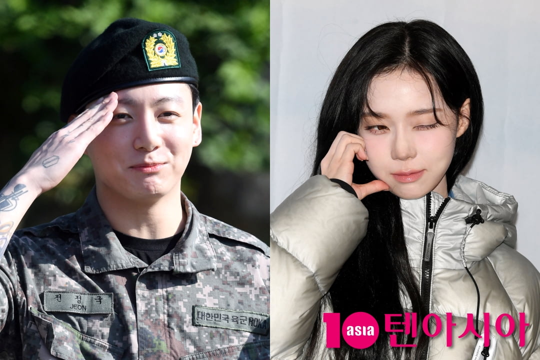 BTS 정국, 에스파 윈터/ 사진=텐아시아 DB