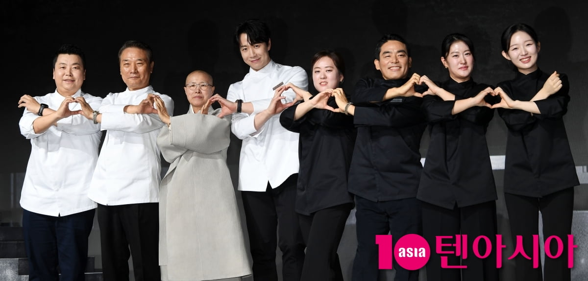 '흑백요리사2', 백수저&흑수저 셰프들[TEN포토+]