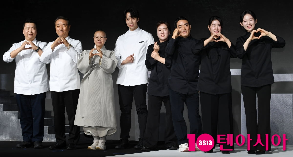 '흑백요리사2', 백수저&흑수저 셰프들[TEN포토+]