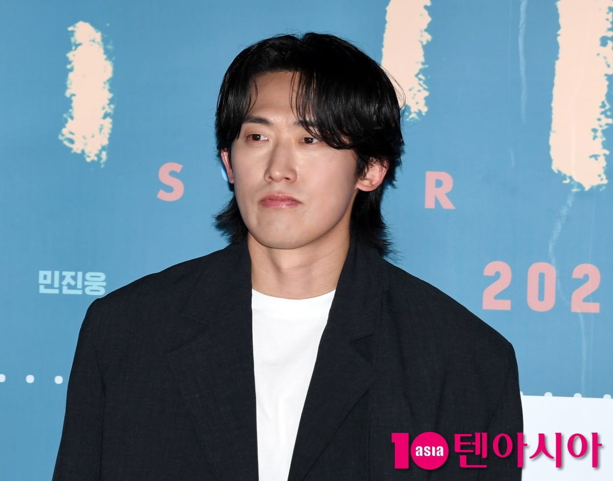 민진웅, 아버지 눈빛[TEN포토]