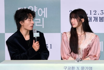 구교환-문가영, 눈빛만 봐도 설레임[TEN포토]