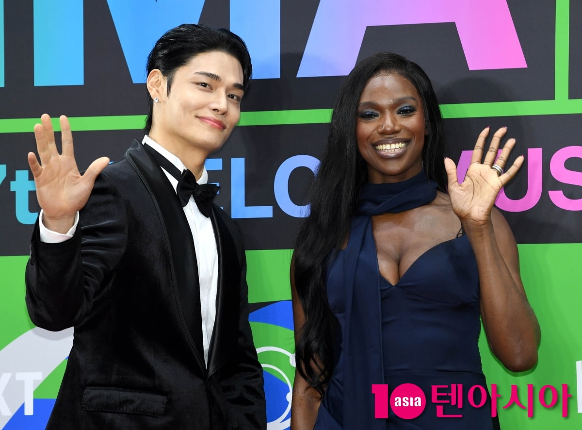 정혁-카니, 멜론뮤직어워즈 2MC[TEN포토]