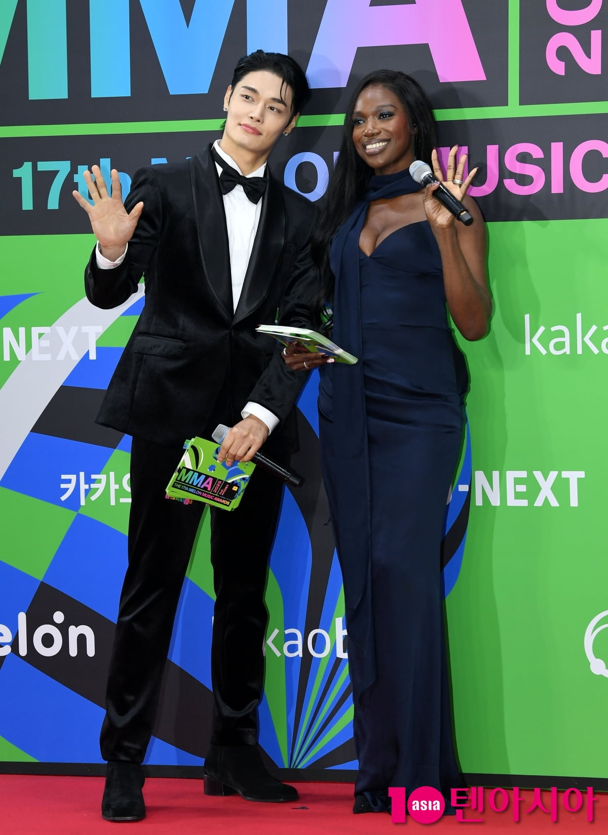 정혁-카니, 멜론뮤직어워즈 2MC[TEN포토]