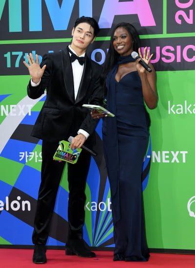 정혁-카니, 멜론뮤직어워즈 2MC[TEN포토]