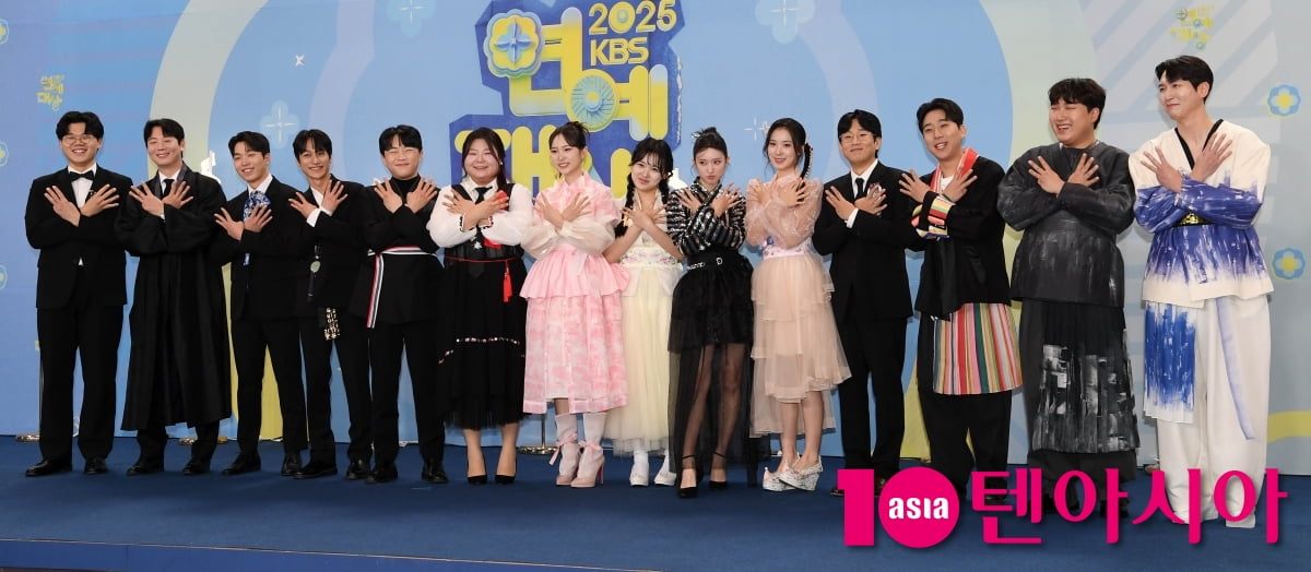 34기 신인 개그맨 첫 KBS 연예대상 참석[TEN포토]