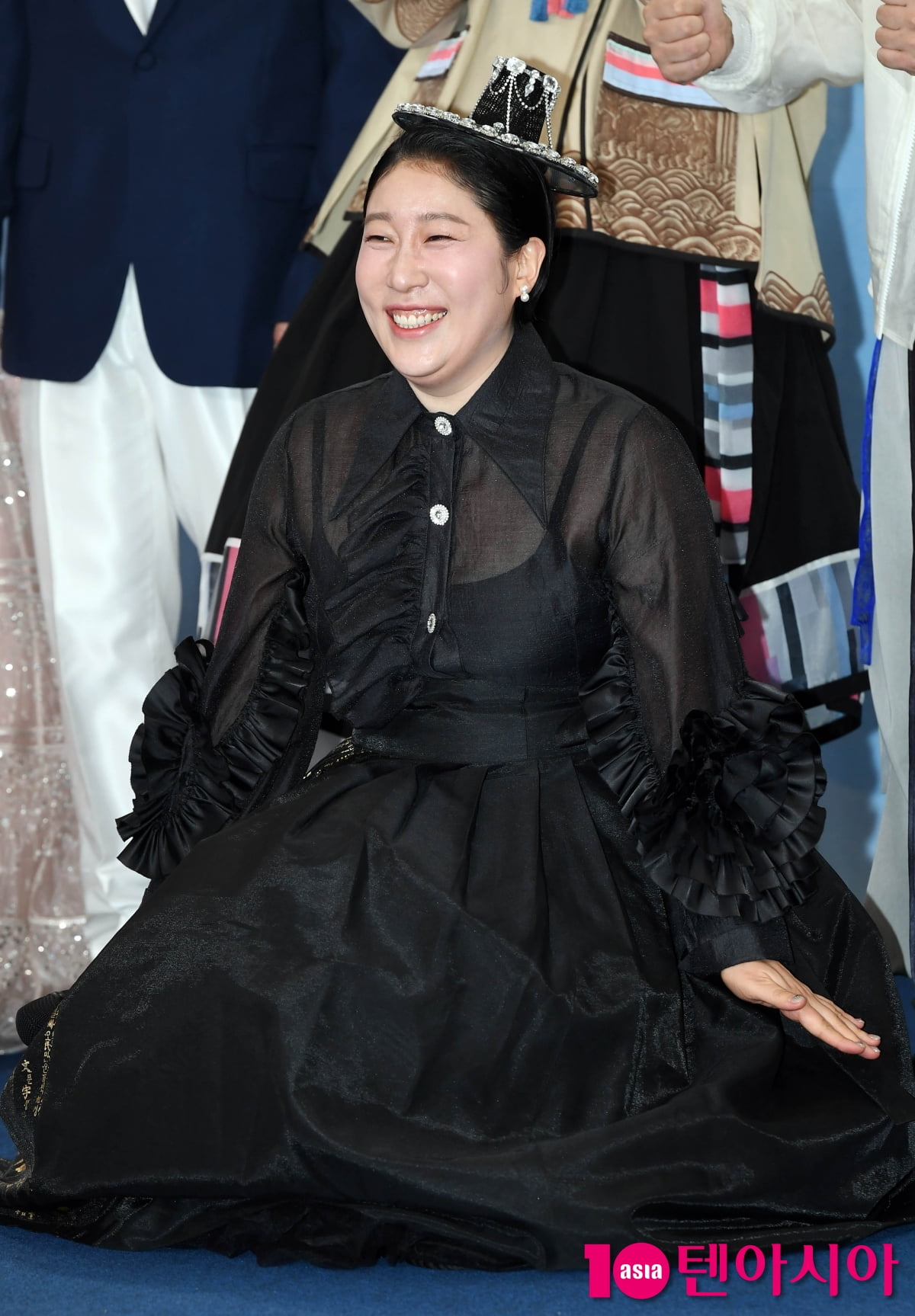 김영희, 케데헌 까마귀 의상[TEN포토]