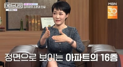김주하, 전남편 내연녀와 앞 동에 집 얻어 불륜…오은영 분노 "상도덕도 없냐" ('데이앤나잇')