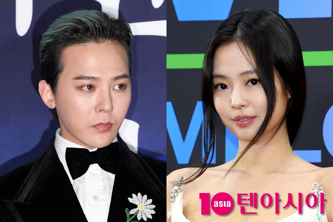 지드래곤, 제니/ 사진=텐아시아 DB