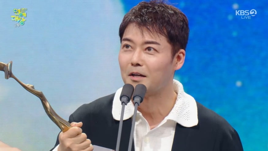 사진= '2025 KBS 연예대상' 방송 화면 캡처.