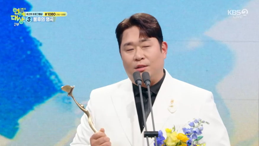 [종합] 끝내 조세호 언급은 없었다…'1박2일' 4관왕, "김종민이 바른 길로 인도" ('KBS연예대상')