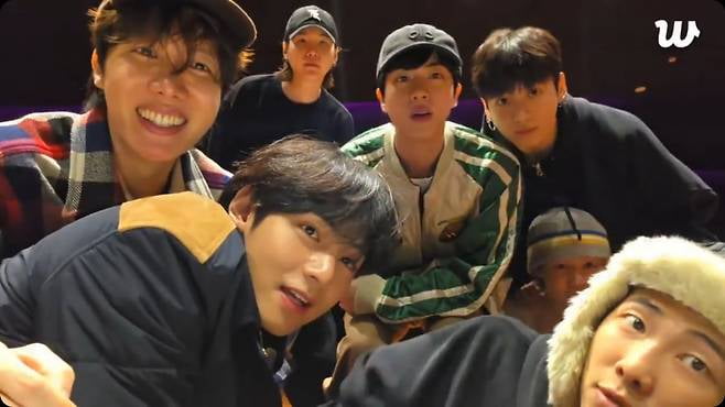 사진=방탄소년단 위버스 라이브 캡처