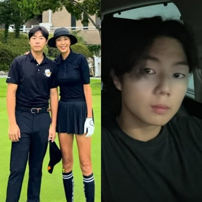 전미라, 수능 막 끝난 아들 얼굴 공개…훈훈 비주얼+훤칠 키 "상남자 됐다"