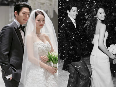 신민아, 결혼식 드레스는 4200만원대…손예진·김연아도 선택한 브랜드[TEN이슈]