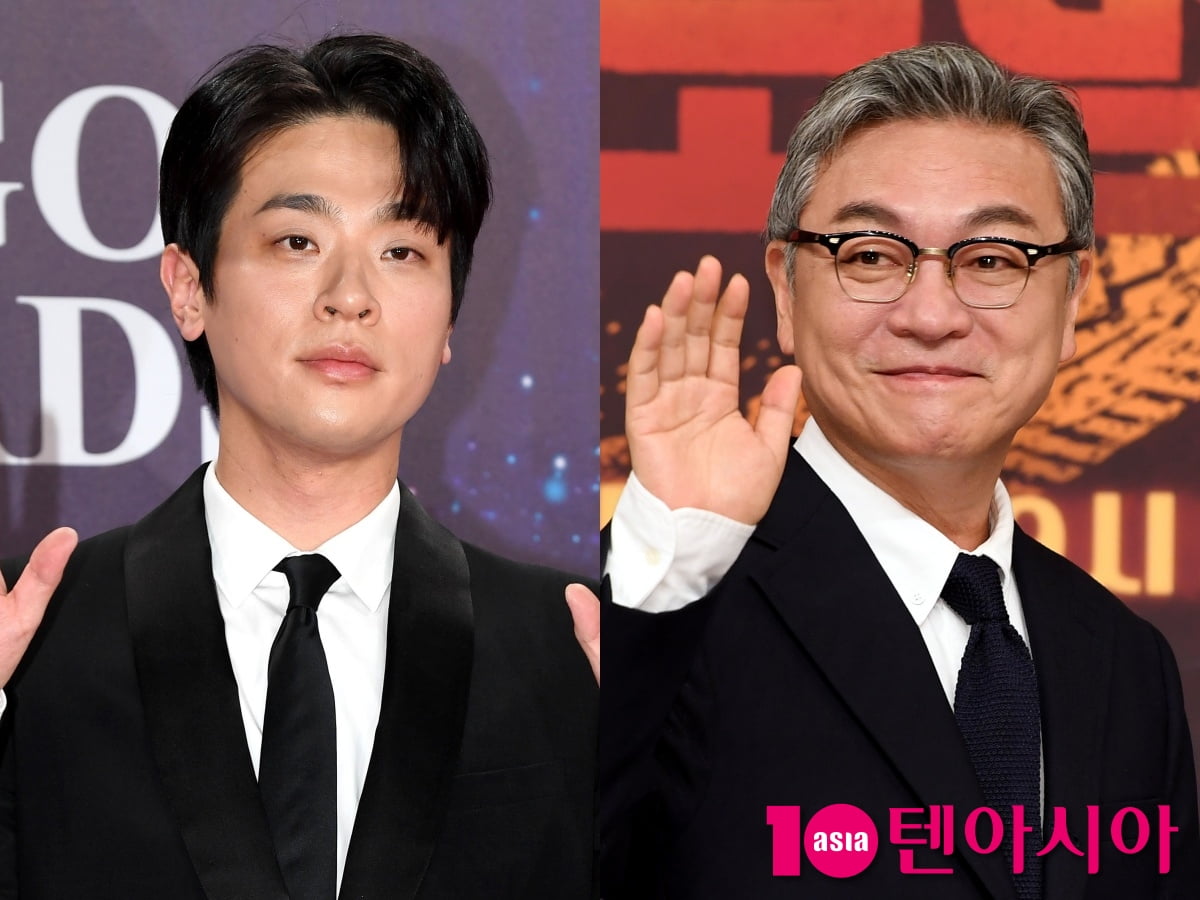 배우 박정민, 김의성/사진=텐아시아 DB