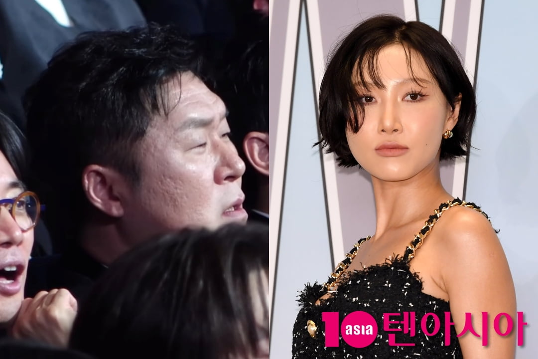 윤경호, 화사 /사진=청룡영화상 유튜브 캡처, 텐아시아 DB