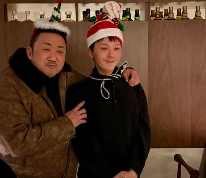 마동석, 지드래곤/ 사진=마동석 SNS