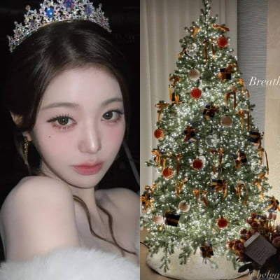 장원영, 137억 집 최초 공개인가…명품 브랜드 트리 설치 "숨이 턱 막혀"