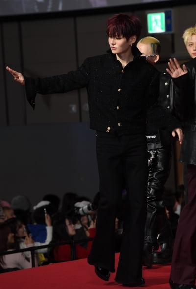 트레저 요시, 꽃미남 비주얼[TEN포토]