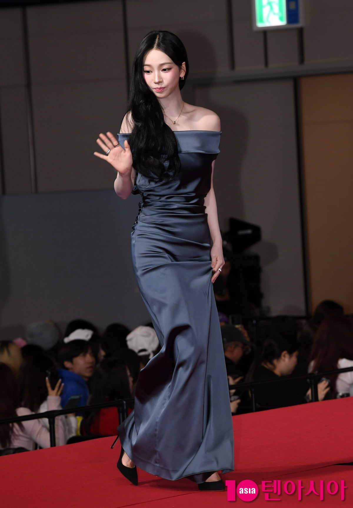 에스파 카리나, 귀요미 쇄골라인[TEN포토]