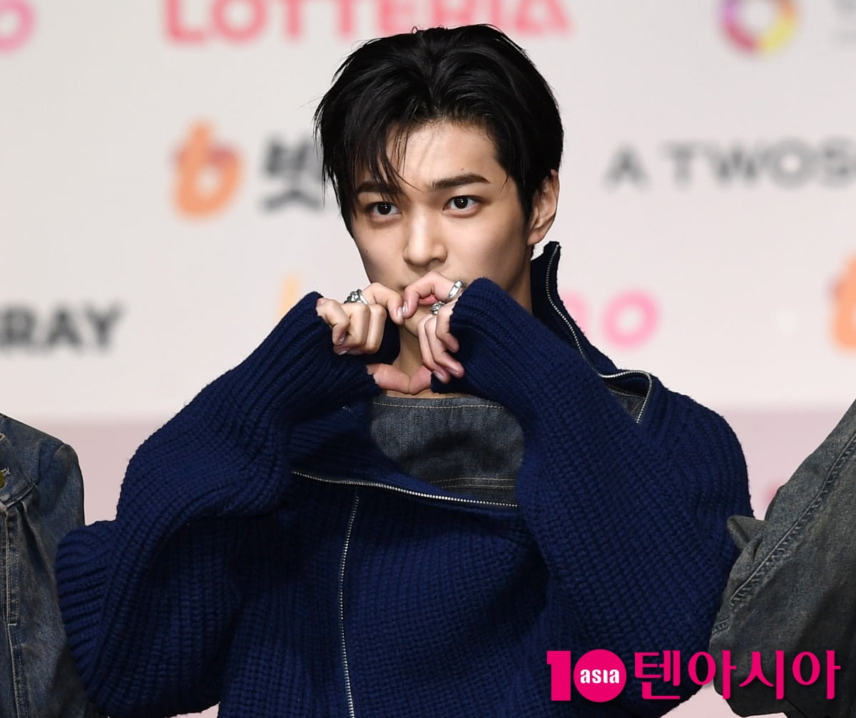 코르티스 건호, 기분 좋아지는 하트[TEN포토]