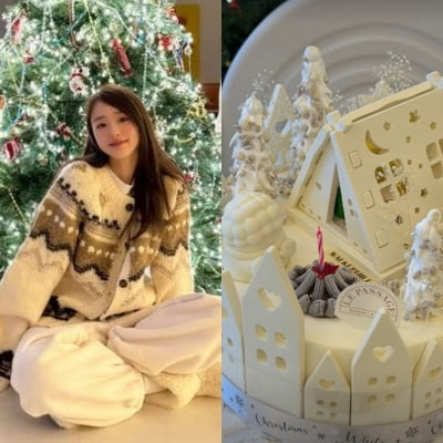 '2조 자산 운용 대표♥' 손연재, 명품 입어 욕 먹은 후 '38만원' 케이크…또 비난 받을까