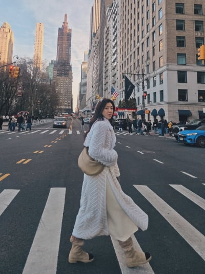 '40세' 박한별, 6년 만에 컴백하더니…뉴욕 가서 즐긴 연말 공개