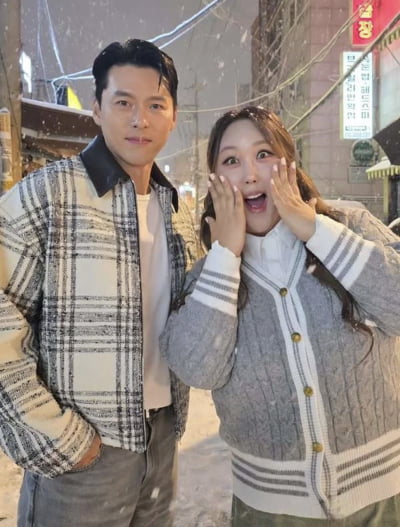 풍자,  '손예진♥' 현빈과 투샷 포착…25kg 감량하더니 확 달라졌네