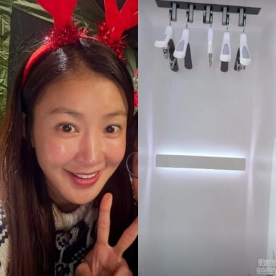 '360만원 조리원' 이시영, 이번엔 세탁기→스타일러…1년 만에 또 '명품 VIP' 인증