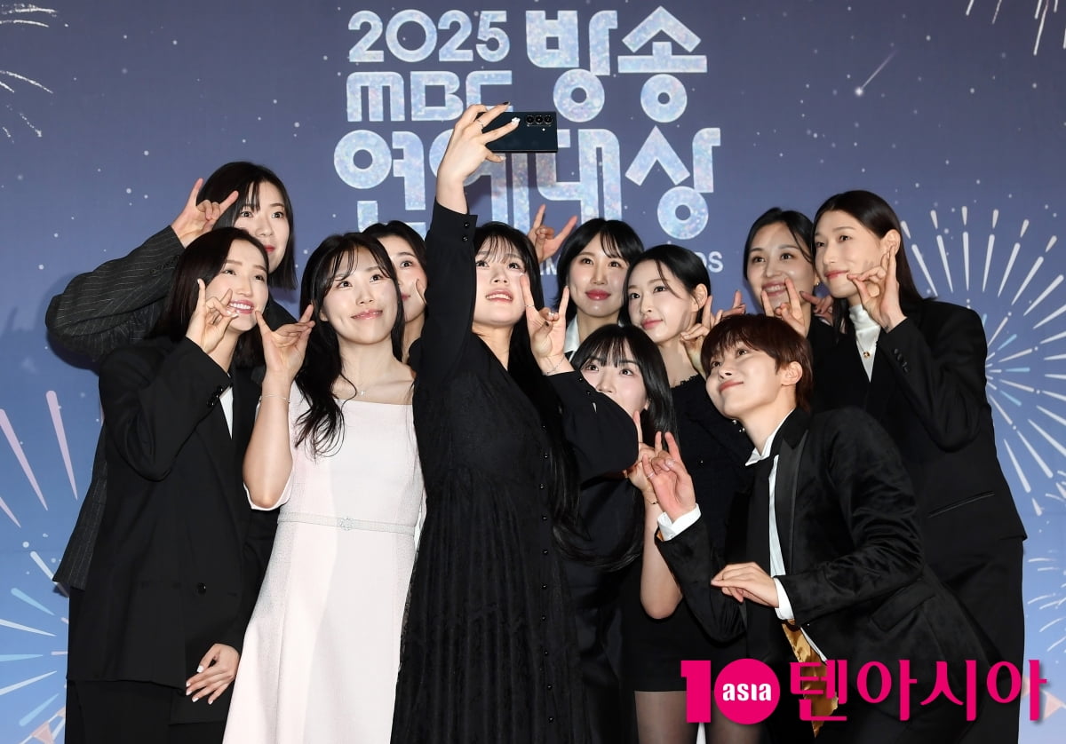 MBC 방송연예대상 참석한 신인감독 김연경 원더독스 [TEN포토]