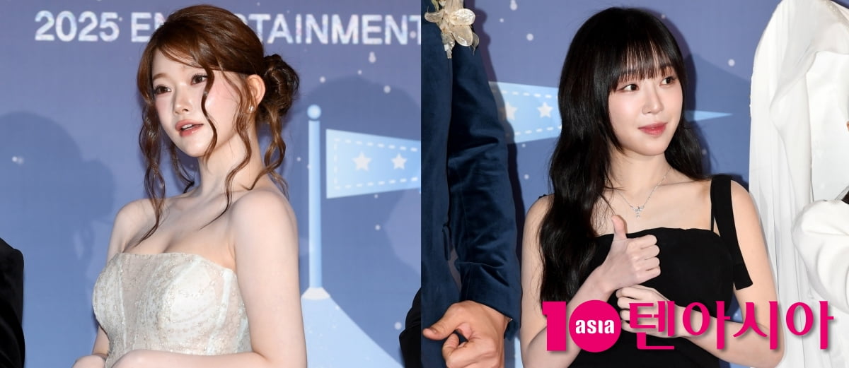 츠키-쯔양, 드레스 자태 美쳤다...예쁨주의보(MBC 방송연예대상)[TEN포토+]