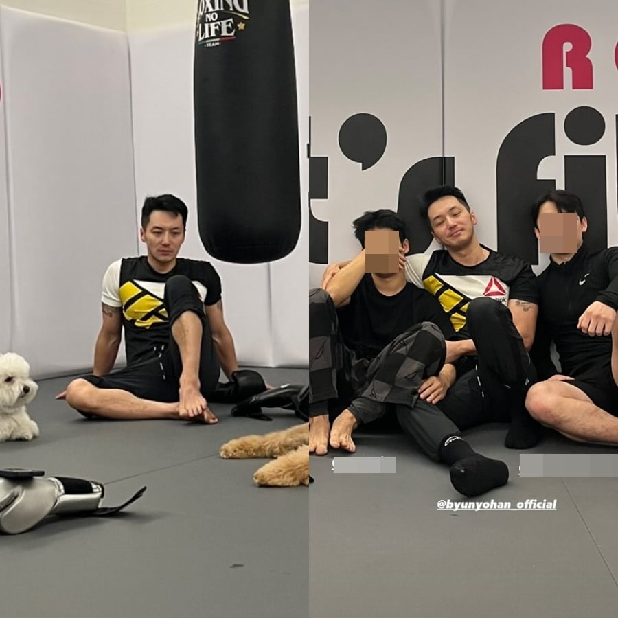 사진=변요한 SNS