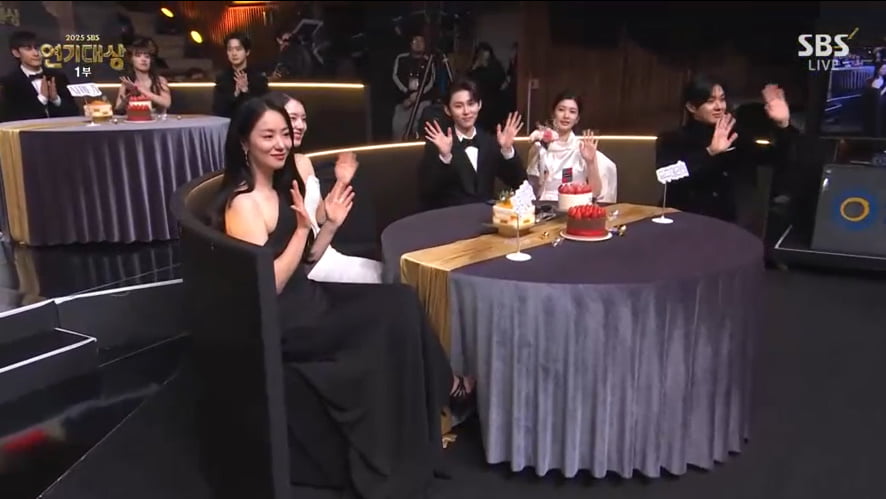 남궁민, 대상 후보 제외되더니…결국 불참했다, '우리영화' 전여빈·이설만 참석 [SBS연기대상]