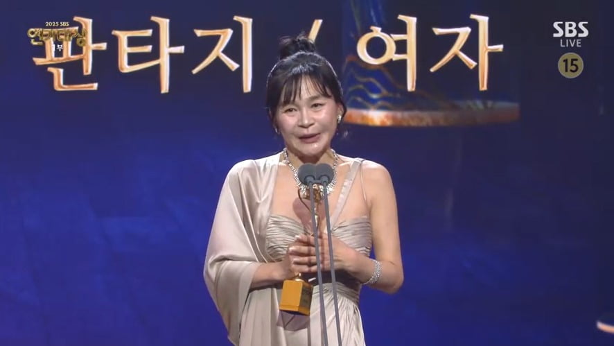 사진='2025 SBS 연기대상' 캡처.