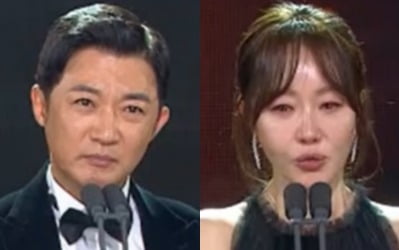 [종합] 그렇게 줄 작품이 없었나…'독수리'만 무려 6관왕 차지했다, 시청률 줄초상 난 KBS ('KBS 연기대상')